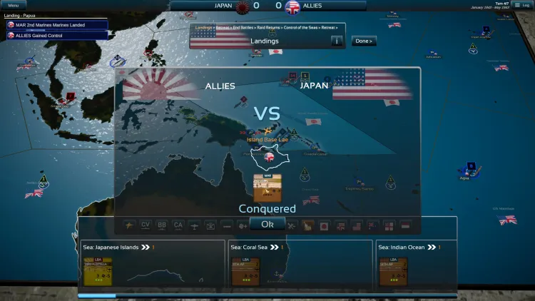 Скриншот Fleet Commander: Pacific — 4