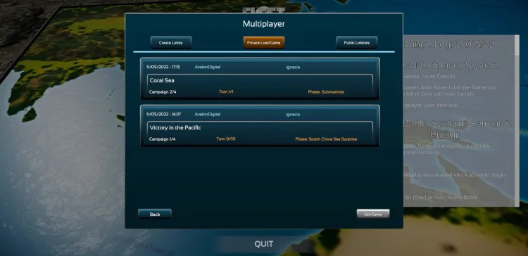Скриншот Fleet Commander: Pacific — 5