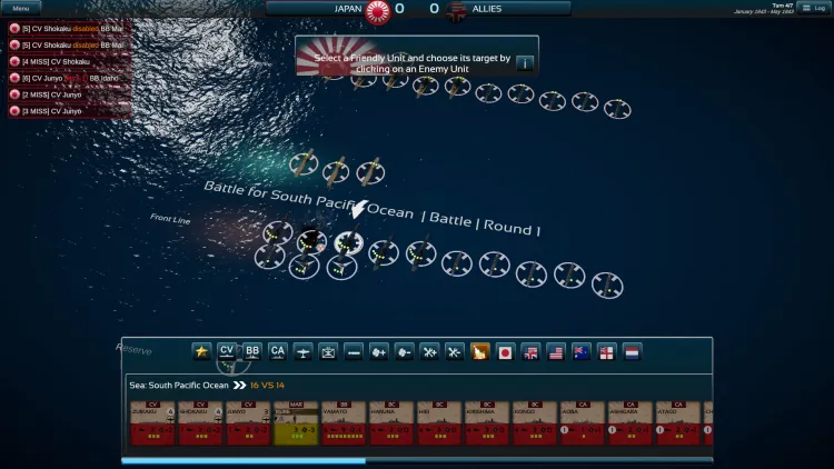 Скриншот Fleet Commander: Pacific — 7