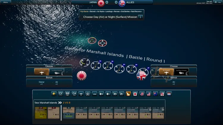 Скриншот Fleet Commander: Pacific — 8