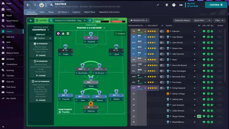 Скриншот Football Manager 2023 (Windows 10) — 2