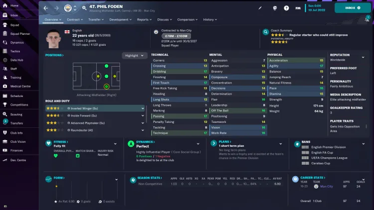 Скриншот Football Manager 2023 (Windows 10) — 3