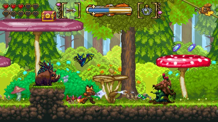 Скриншот Fox n Forests (Версия для СНГ [ Кроме РФ и РБ ]) — 9