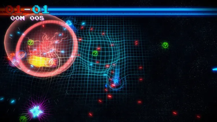Скриншот Galactic Orbital Death Sport — 5
