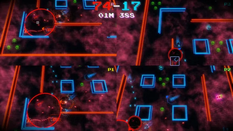 Скриншот Galactic Orbital Death Sport — 6