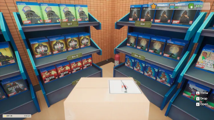 Скриншот Gamer Stop Simulator — 1