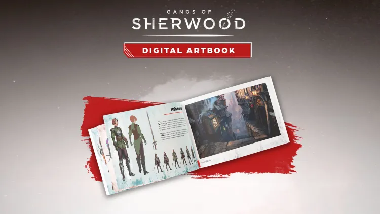 Скриншот Gangs of Sherwood - Digital Artbook DLC — 1