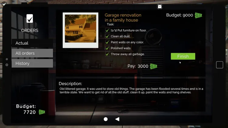 Скриншот Garage Flipper — 6