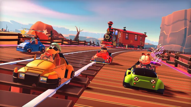 Скриншот Garfield Kart 2 - All You Can Drift — 2