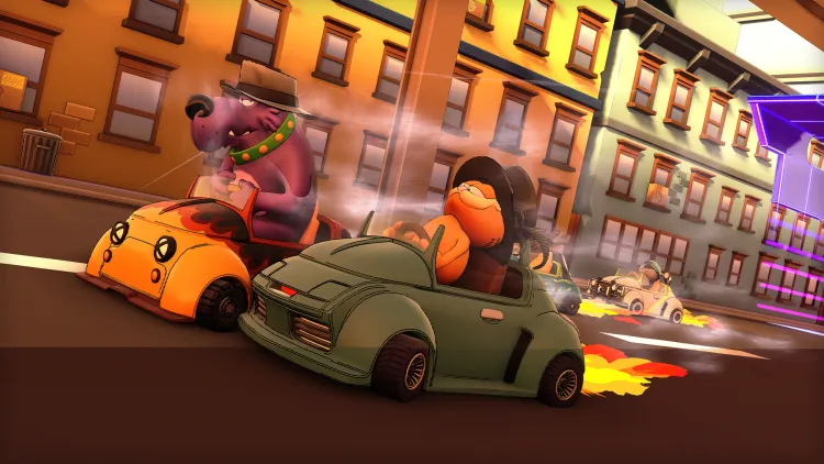Скриншот Garfield Kart 2 - All You Can Drift — 4
