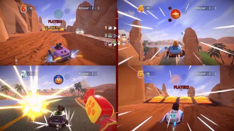 Скриншот Garfield Kart - Furious Racing — 1