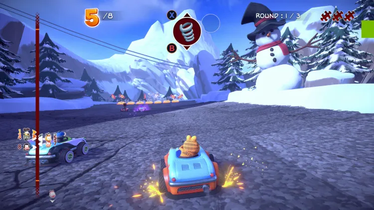 Скриншот Garfield Kart - Furious Racing — 3