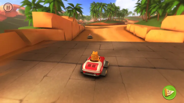 Скриншот Garfield Kart — 2