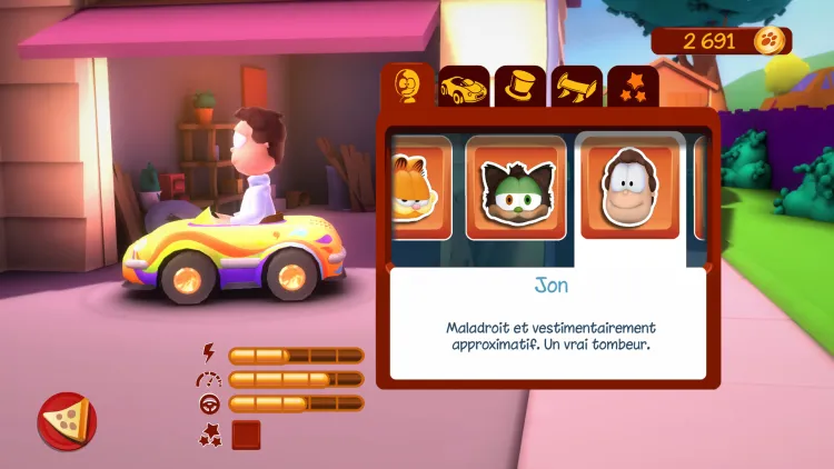 Скриншот Garfield Kart — 4