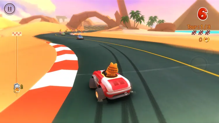 Скриншот Garfield Kart — 5