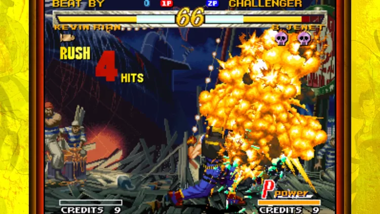 Скриншот Garou: Mark of the Wolves — 2