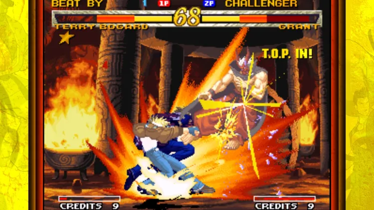 Скриншот Garou: Mark of the Wolves — 3