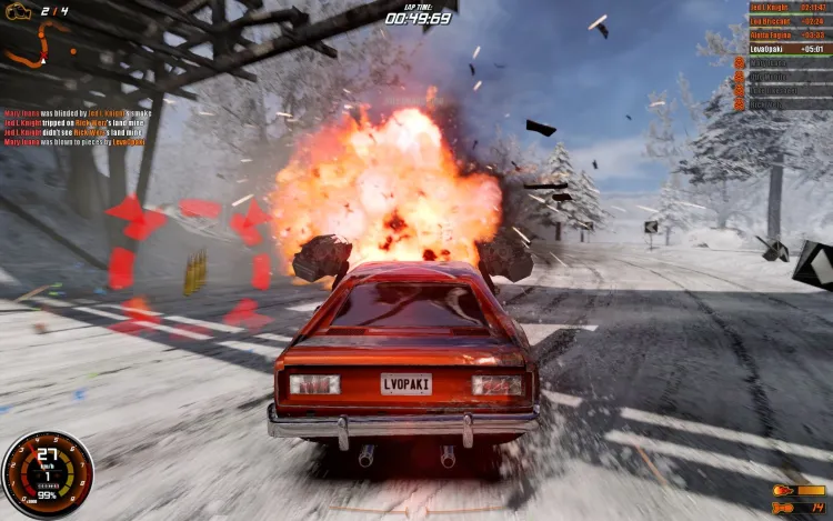 Скриншот Gas Guzzlers: Combat Carnage — 6