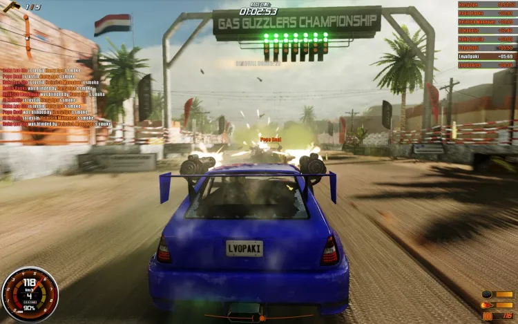 Скриншот Gas Guzzlers: Combat Carnage — 9