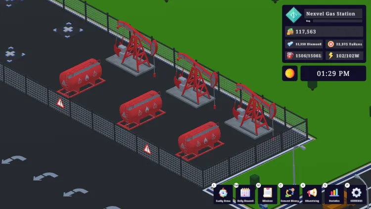 Скриншот Gas Station Tycoon — 3