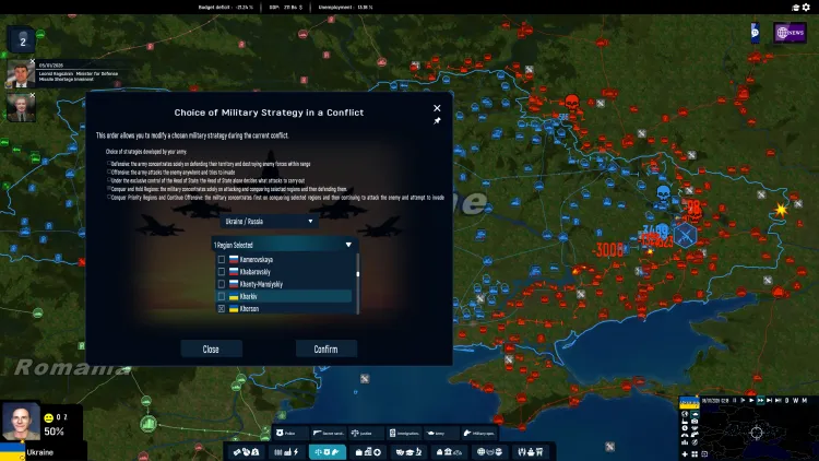 Скриншот Geo-Political Simulator 2026 Edition — 6