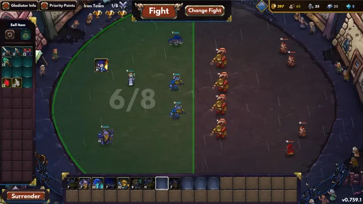Скриншот Gladiator Guild Manager — 8