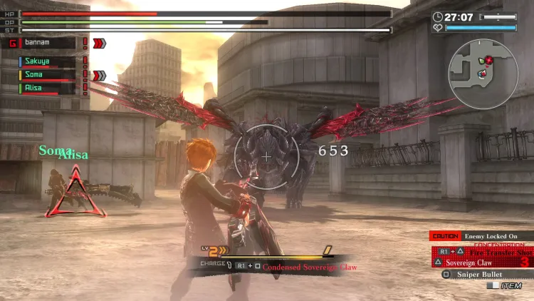 Скриншот God Eater 2 Rage Burst — 1