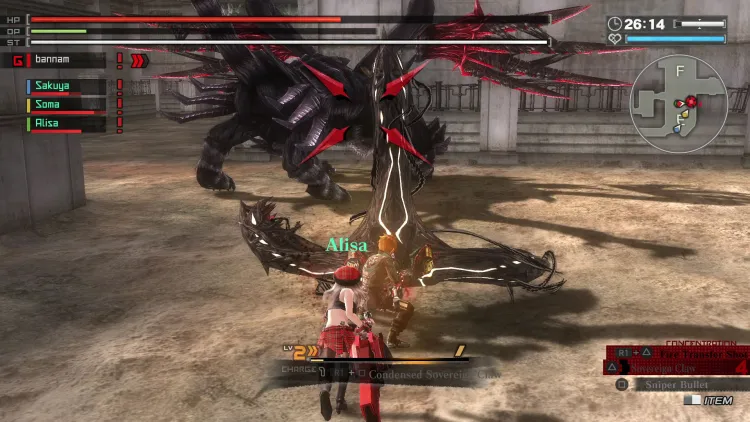 Скриншот God Eater 2 Rage Burst — 4