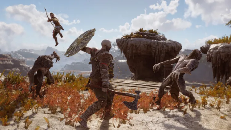 Скриншот God of War Ragnarok (Версия для СНГ [ Кроме РФ и РБ ]) — 4