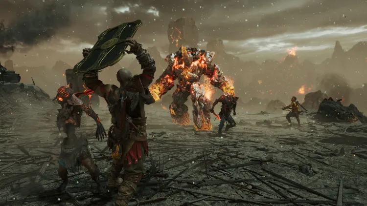 Скриншот God of War Ragnarok (Версия для СНГ [ Кроме РФ и РБ ]) — 8