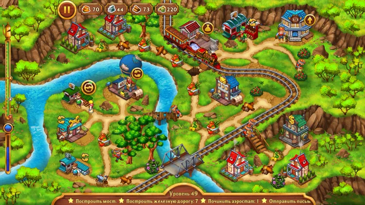 Скриншот Golden Rails: Road To Klondike — 1