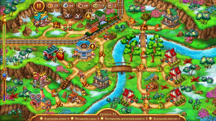 Скриншот Golden Rails: Road To Klondike — 2