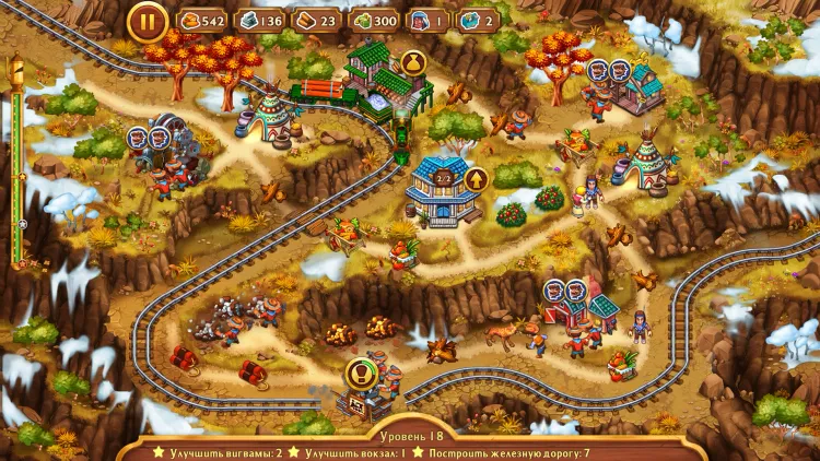 Скриншот Golden Rails: Road To Klondike — 3