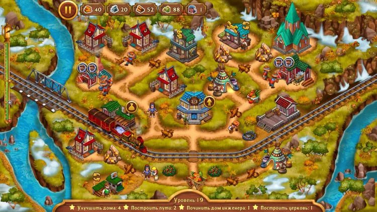 Скриншот Golden Rails: Road To Klondike — 6