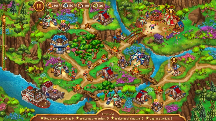Скриншот Golden Rails: Small Town Story — 1