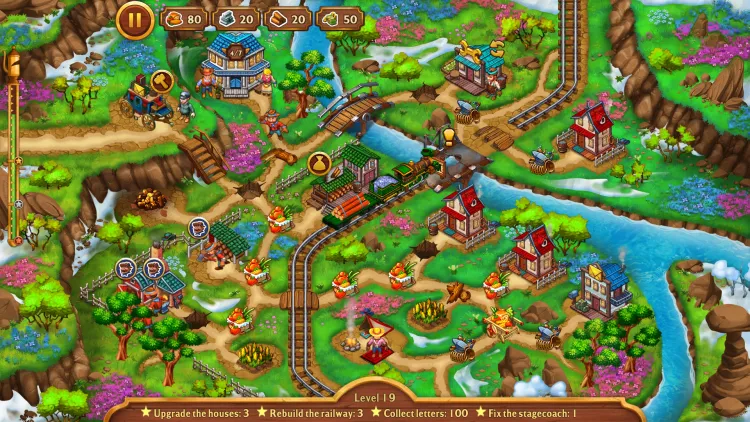 Скриншот Golden Rails: Small Town Story — 4