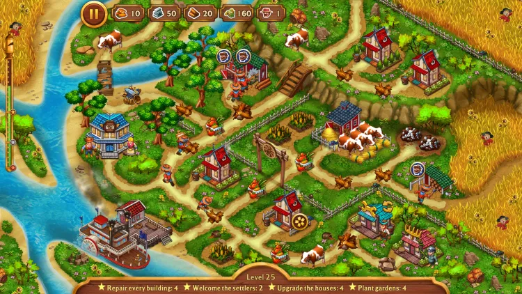 Скриншот Golden Rails: Small Town Story — 5