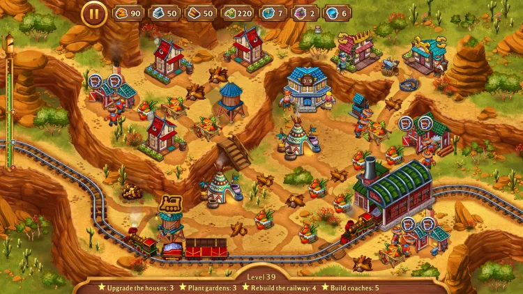 Скриншот Golden Rails: Small Town Story — 6