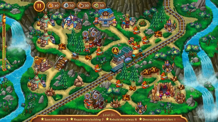 Скриншот Golden Rails: Small Town Story — 8