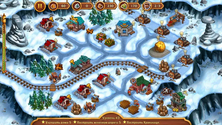 Скриншот Golden Rails: Tales of the Wild West — 2