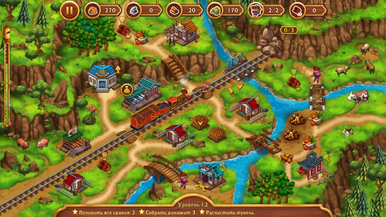 Скриншот Golden Rails: Tales of the Wild West — 4