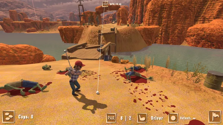 Скриншот Golf VS Zombies — 1