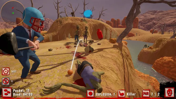 Скриншот Golf VS Zombies — 3
