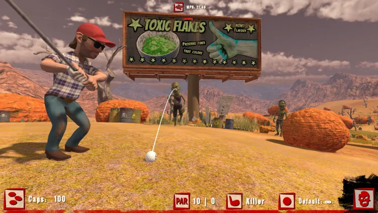 Скриншот Golf VS Zombies — 8