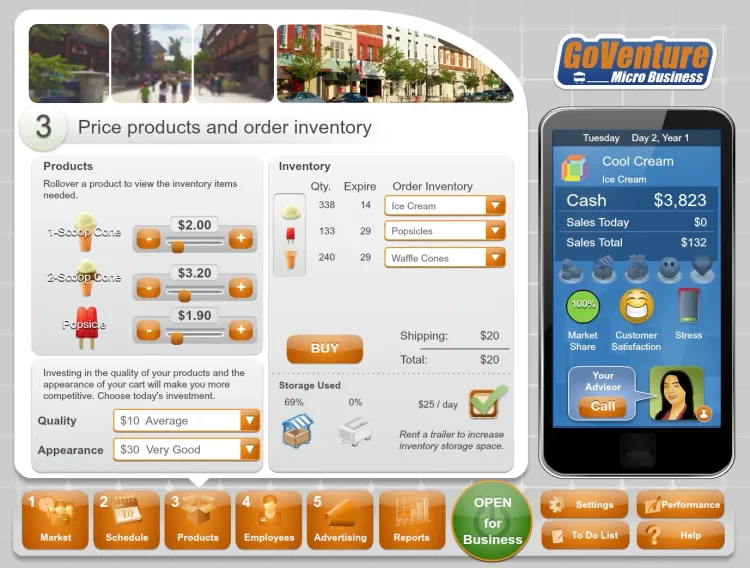 Скриншот GoVenture MICRO BUSINESS — 6