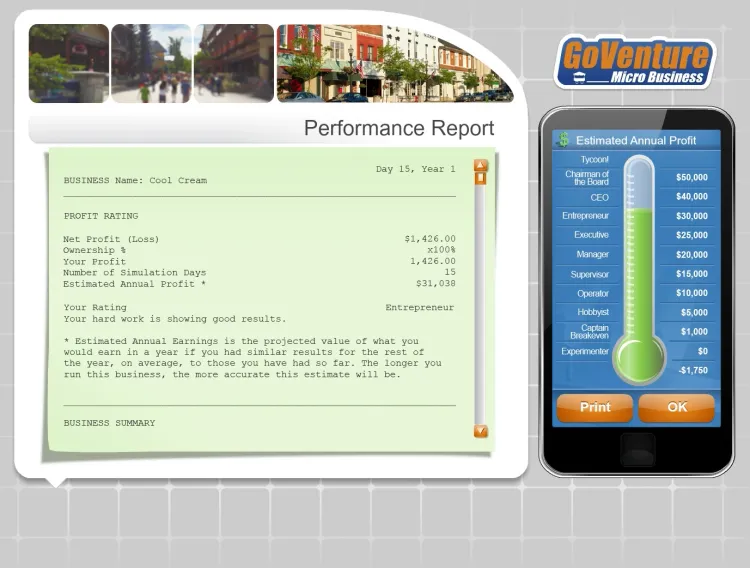 Скриншот GoVenture MICRO BUSINESS — 9