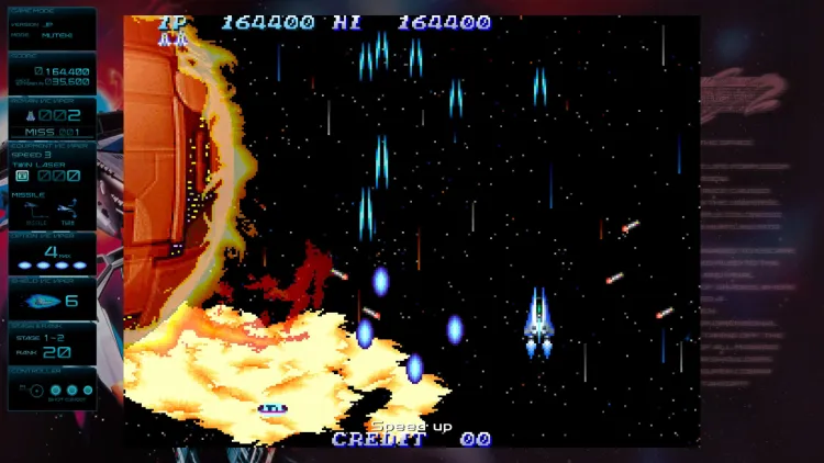 Скриншот Gradius Origins (Версия для СНГ [ Кроме РФ и РБ ]) — 2