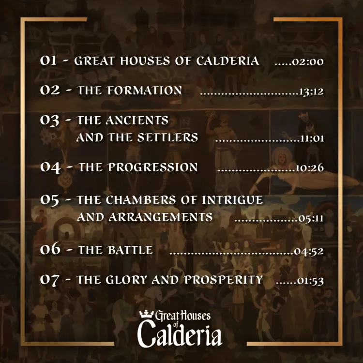 Скриншот Great Houses of Calderia Soundtrack — 1