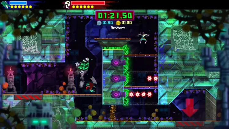 Скриншот Guacamelee! 2 - The Proving Grounds (Challenge Level) DLC — 8