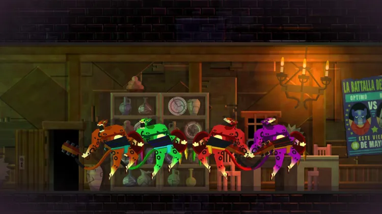 Скриншот Guacamelee! 2 - Three Enemigos Character Pack DLC — 4